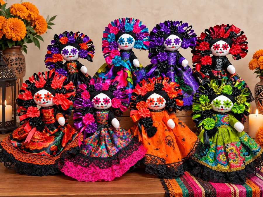 Catrinas de temporada 30 cm
