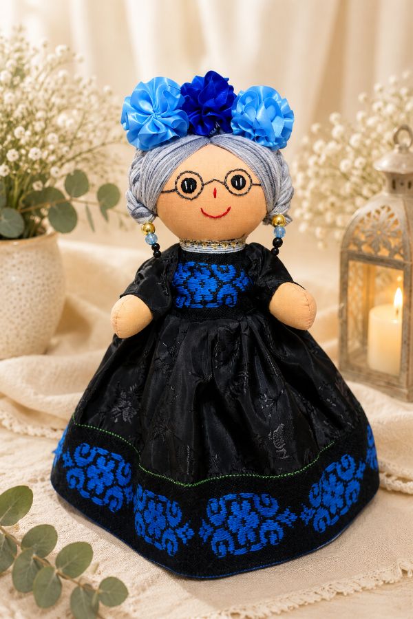 Abuela tradicional ceda
